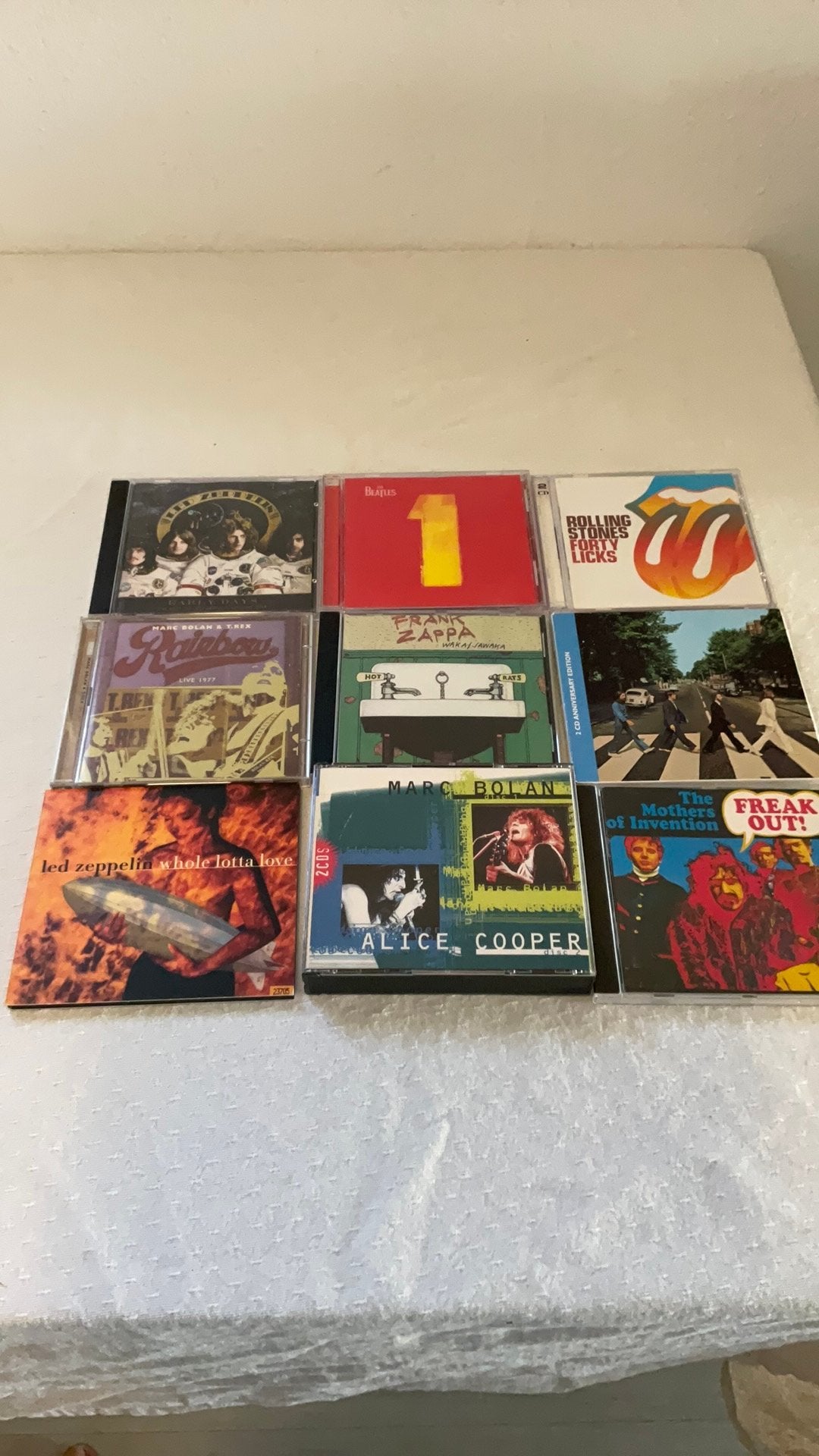 9 great cds all in great condition, Ophalen, Zo goed als nieuw