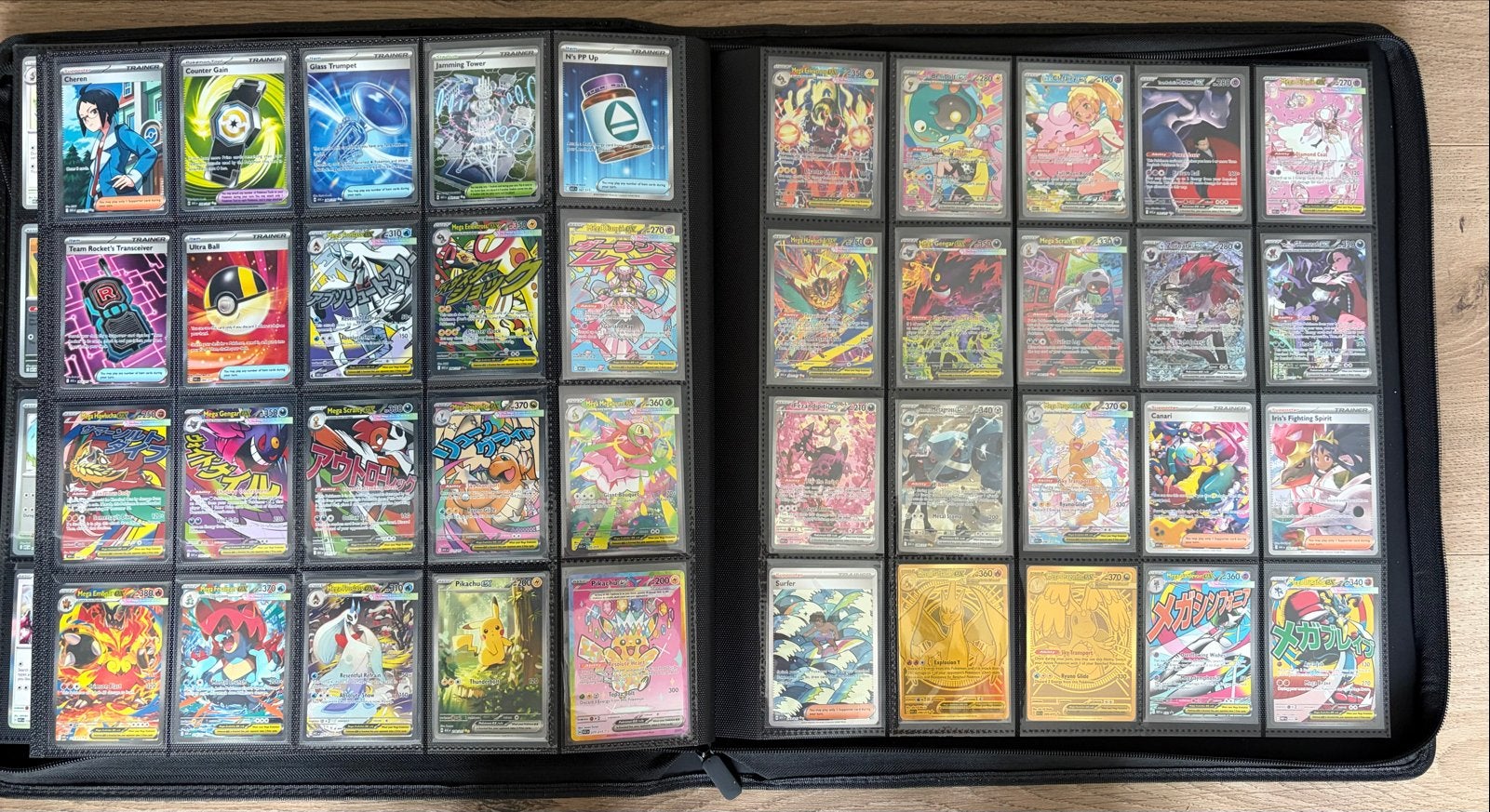 Grote Masterset Pokémon Ascended Heroes MINT. Compleet!, Ophalen of Verzenden, Zo goed als nieuw, Meerdere kaarten, Foil