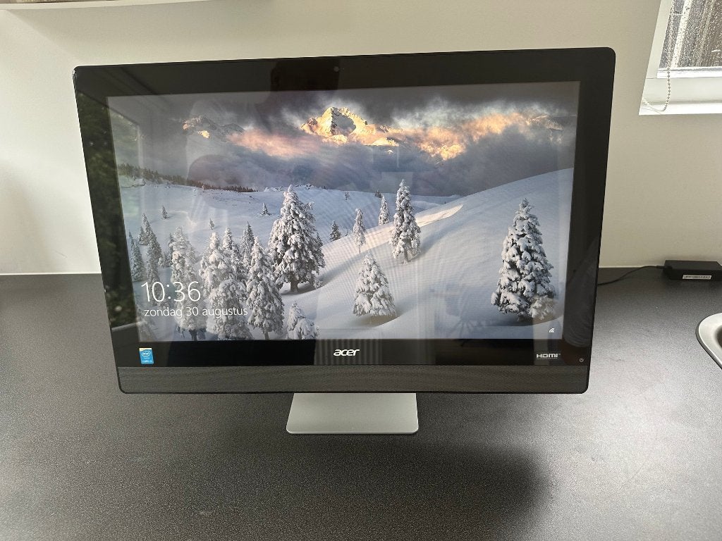 All in One touchscreen PC Acer Aspire Z3-615 8100NL, Gebruikt, HDD, 8 GB, Ophalen of Verzenden