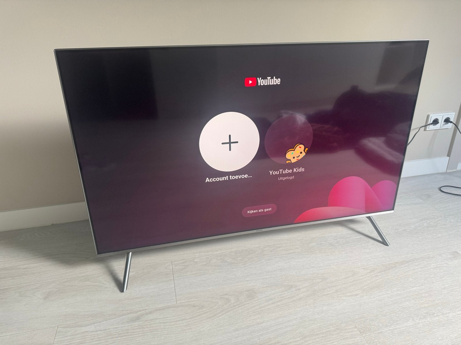 Samsung QLED TV QE49Q6FNAL - Werkend met afstandsbediening, Ophalen, 50 Hz, Samsung, 100 cm of meer