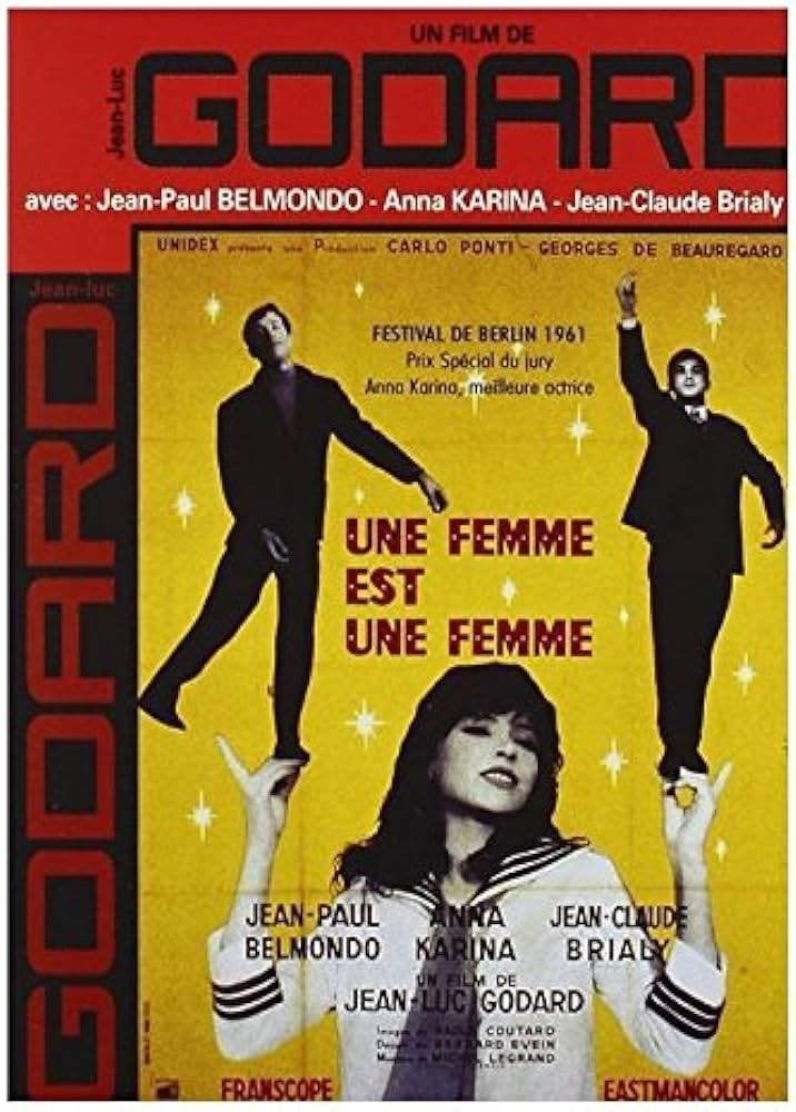 DVD GODARD UNE FEMME EST UNE FEMME JEAN PAUL BELMONDO KARINA, Drama, Verzenden, Alle leeftijden, Frankrijk
