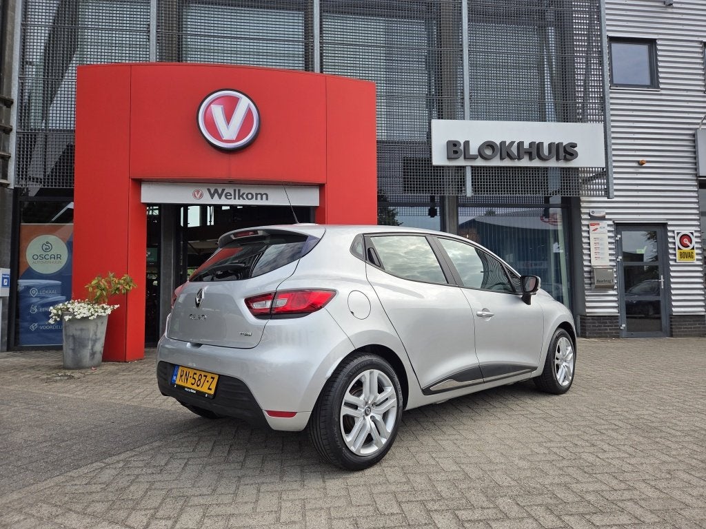 Renault Clio 0.9 TCe Zen | Navi | Airco | Cruise (bj 2018), Keurmerk '100% Onderhouden', Stof, Gebruikt, 49 €/maand