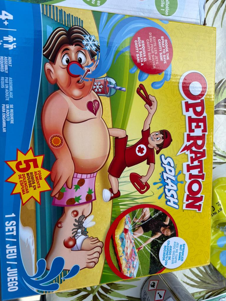 Dr bibber splash water spelletje, Kinderen en Baby's, Speelgoed | Buiten | Los speelgoed, Nieuw, Ophalen of Verzenden
