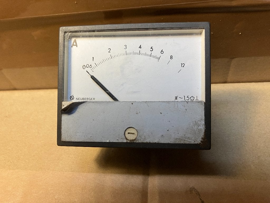 Neuberger amperemeter, Ophalen of Verzenden