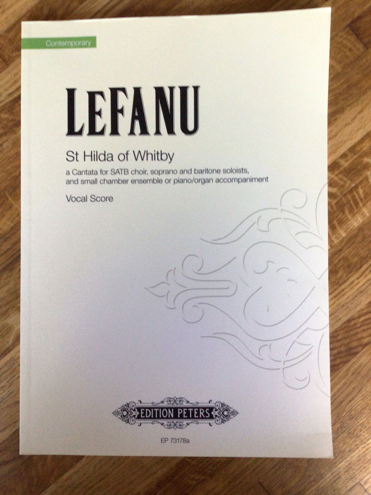 Lefanu, St. Hilda of Whitby, voor koor en klein orkest, Koor, Klassiek, Ophalen of Verzenden, Zo goed als nieuw