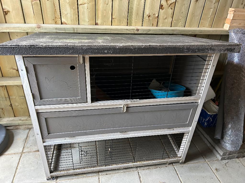 Houten Konijnenhok Ferplast Ranch, Ophalen, 90 cm of meer, Konijn, Hok