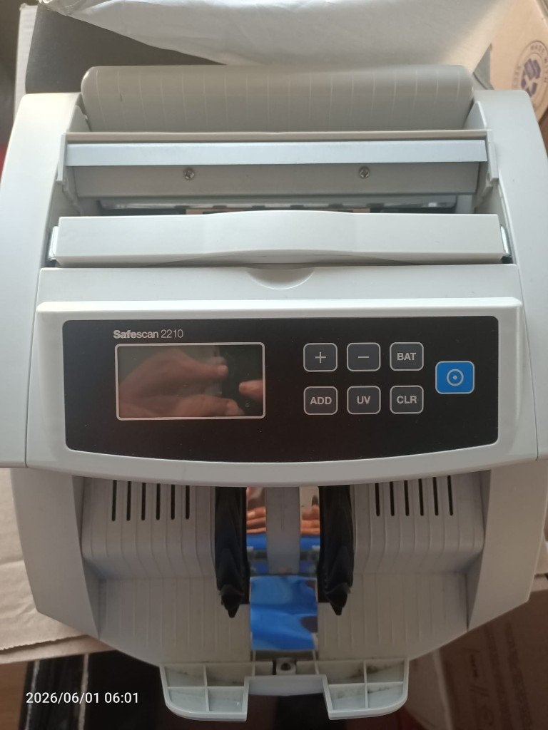 safescan 2210, Ophalen, Sorteermachine of Telmachine