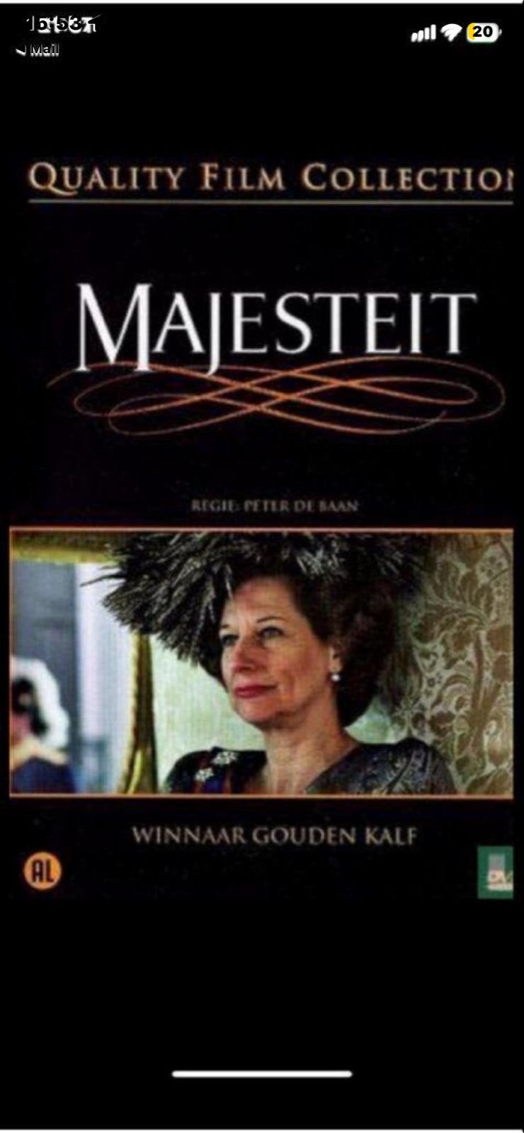 Majesteit - Historisch Drama over Koningin Beatrix (DVD), Cd's en Dvd's, Nederlands, Gebruikt, Bonusmateriaal, Alle leeftijden