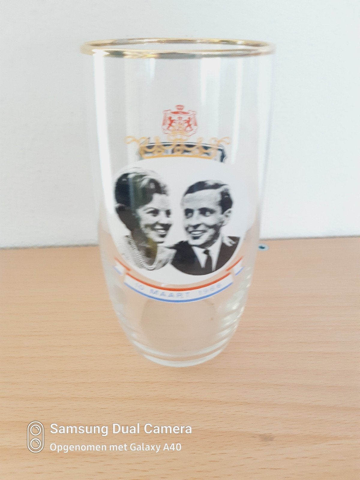Mooie Heineken tonnetje krontje dubbel druk glas, Ophalen of Verzenden, Zo goed als nieuw, Glas of Glazen, Heineken
