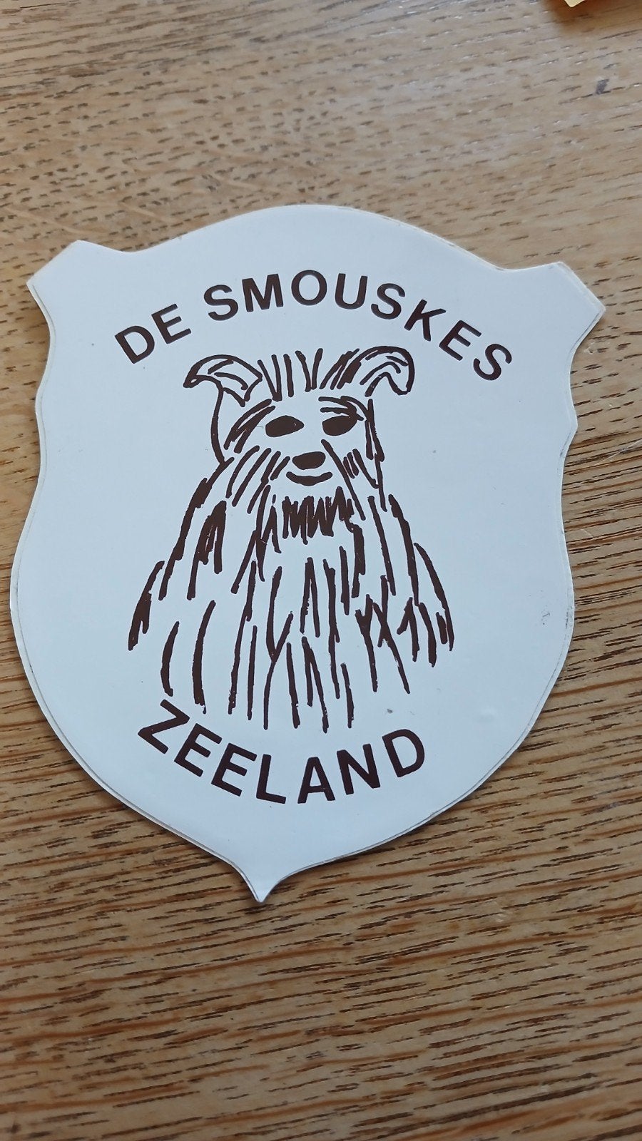 Sticker amusementsorkest De Smouskes, Zeeland Br., Ophalen of Verzenden