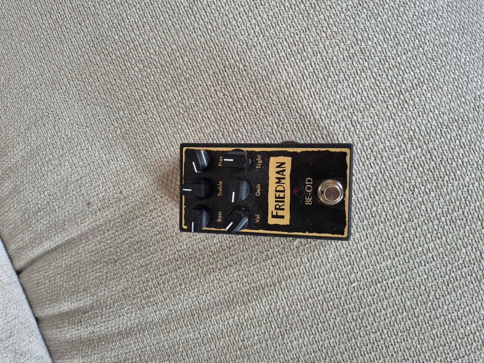 Friedman BE-OD Overdrive/Distortion pedaal - Zo goed als nie, Muziek en Instrumenten, Effecten, Ophalen of Verzenden, Zo goed als nieuw
