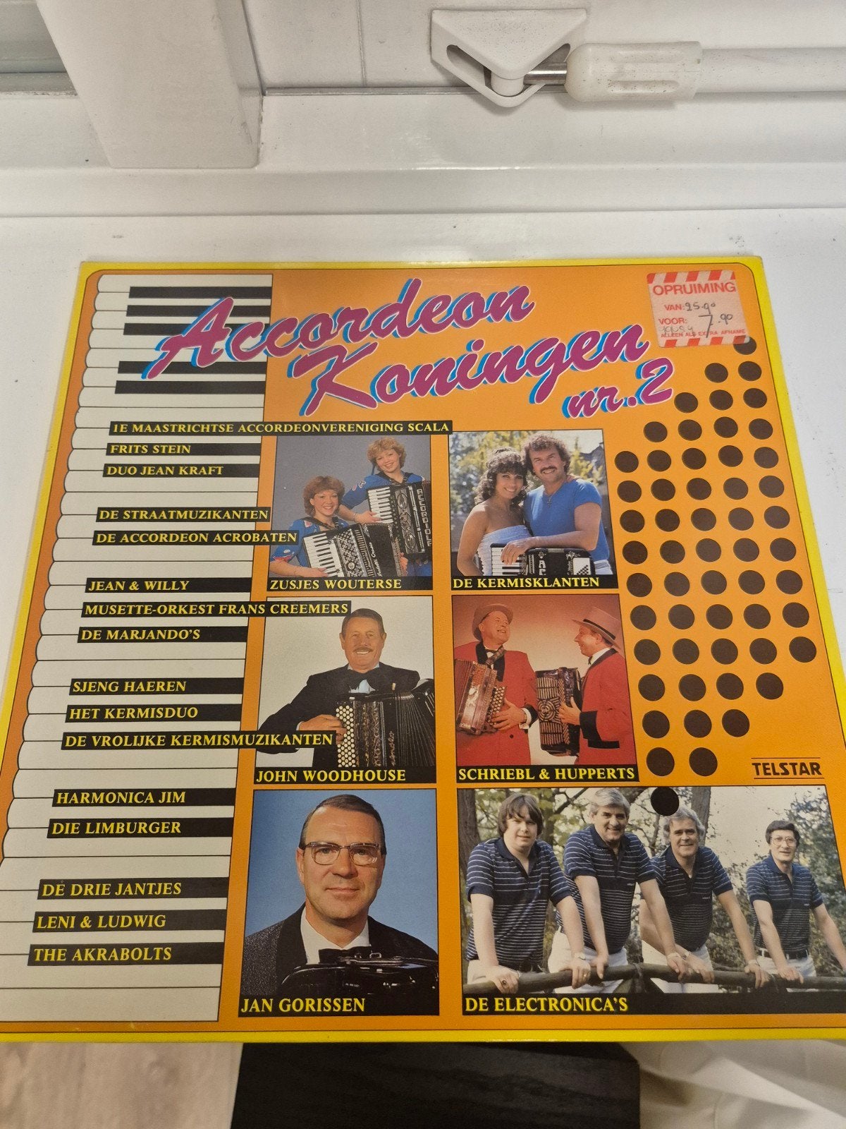 dubbele lp van accordeon koningen, Ophalen of Verzenden, Gebruikt, Overige formaten