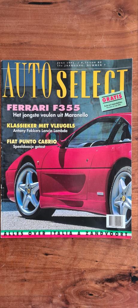 Auto Select Magazine - Alfa Romeo & Ferrari (2 nummers), Boeken, Auto's | Folders en Tijdschriften, Ophalen of Verzenden, Gelezen