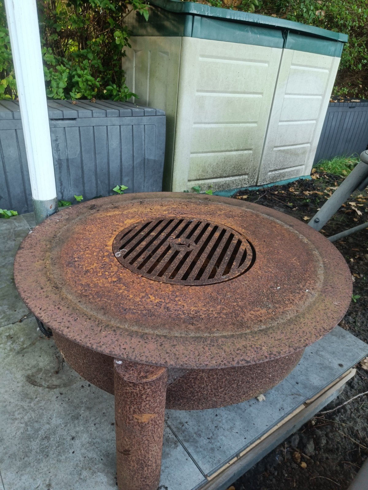 Robuuste vuurschaal/BBQ - 70cm diameter, Ophalen
