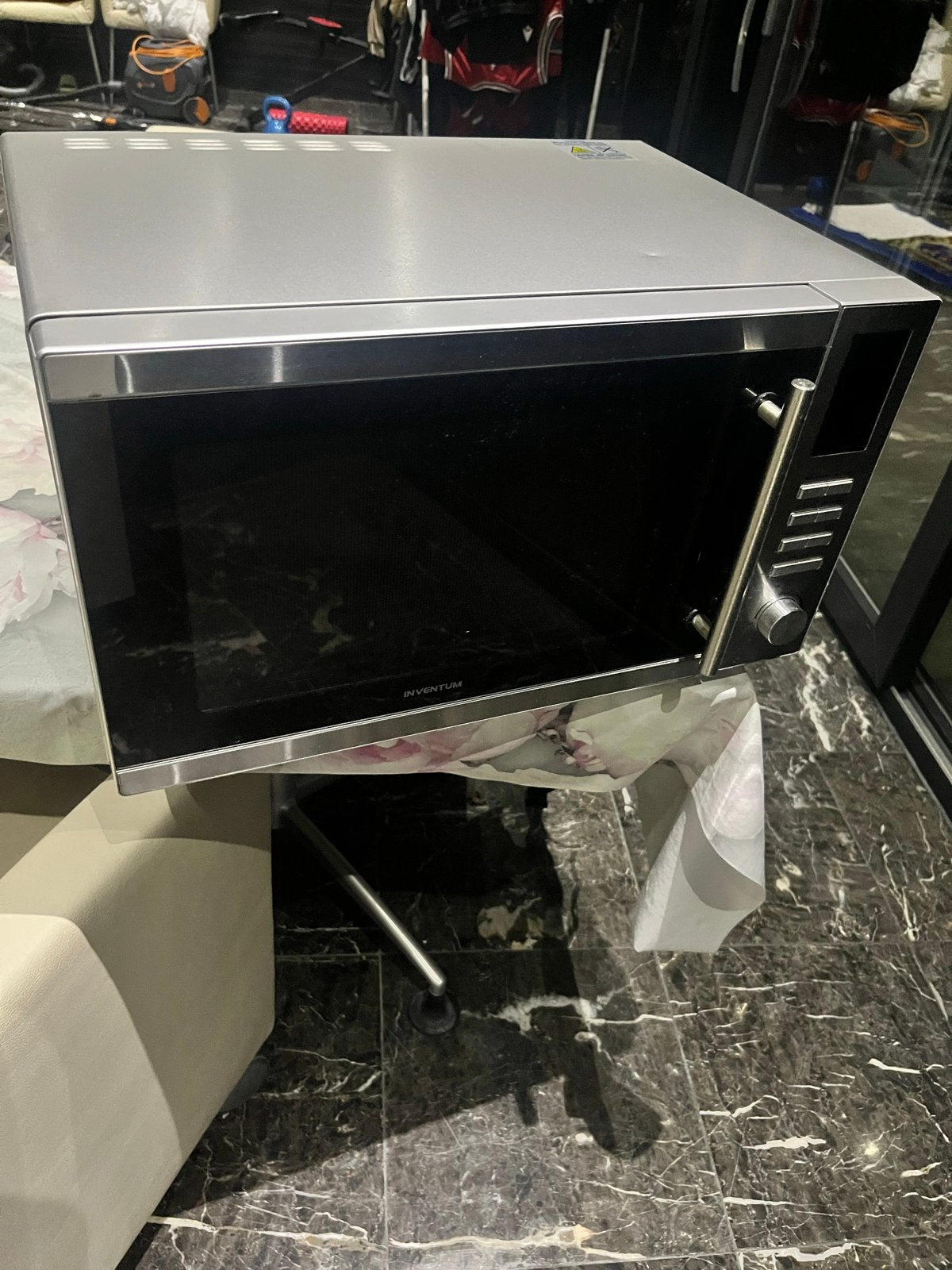 Inventum MN255C Combimagnetron, Combimagnetron, Gebruikt, Grill, Ophalen of Verzenden