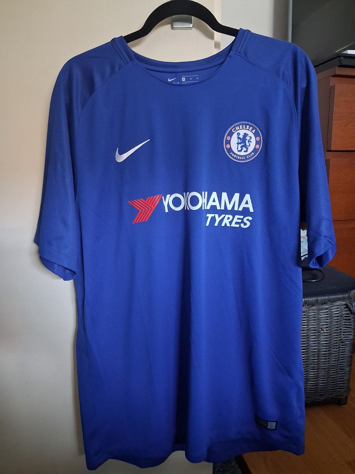Chelsea Thuisshirt 2018 Hazard #10 - Nieuw met kaartjes, Blauw, Nike, Ophalen of Verzenden, Voetbal