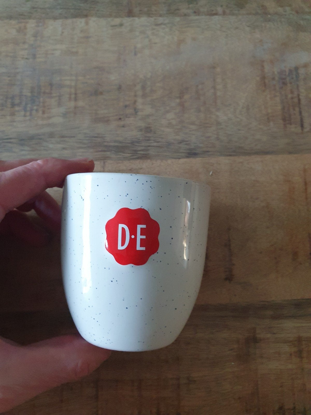 Douwe Egberts, Ophalen of Verzenden, Steen/keramiek, Wit, Overige merken