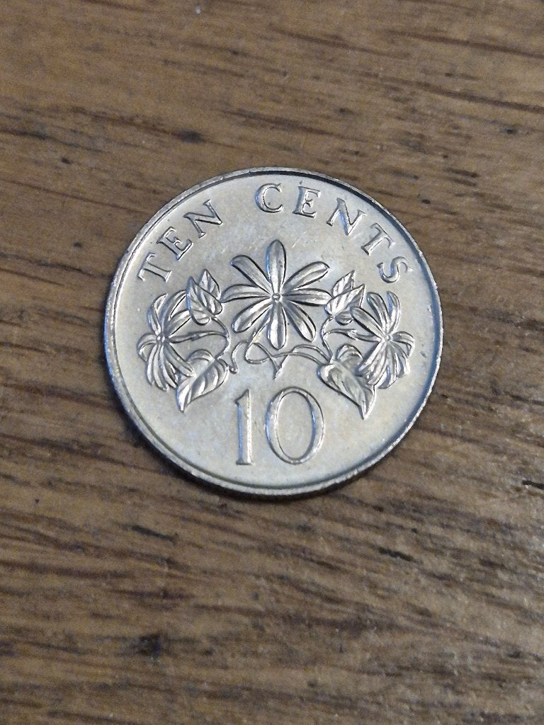 Singapore - 10 Cents 2007, Ophalen of Verzenden, Zuidoost-Azië