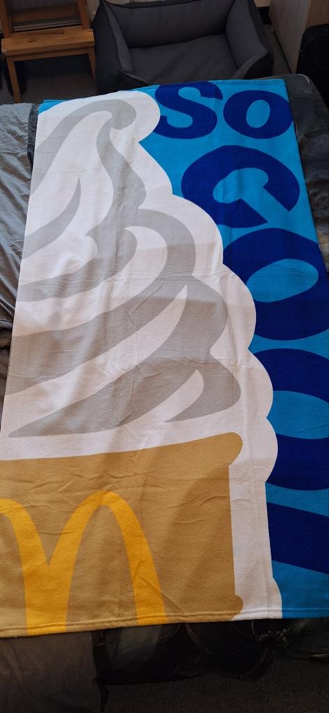 Unieke strandlakens/handdoeken McDonald's Italië 2025, Ophalen of Verzenden, Nieuw