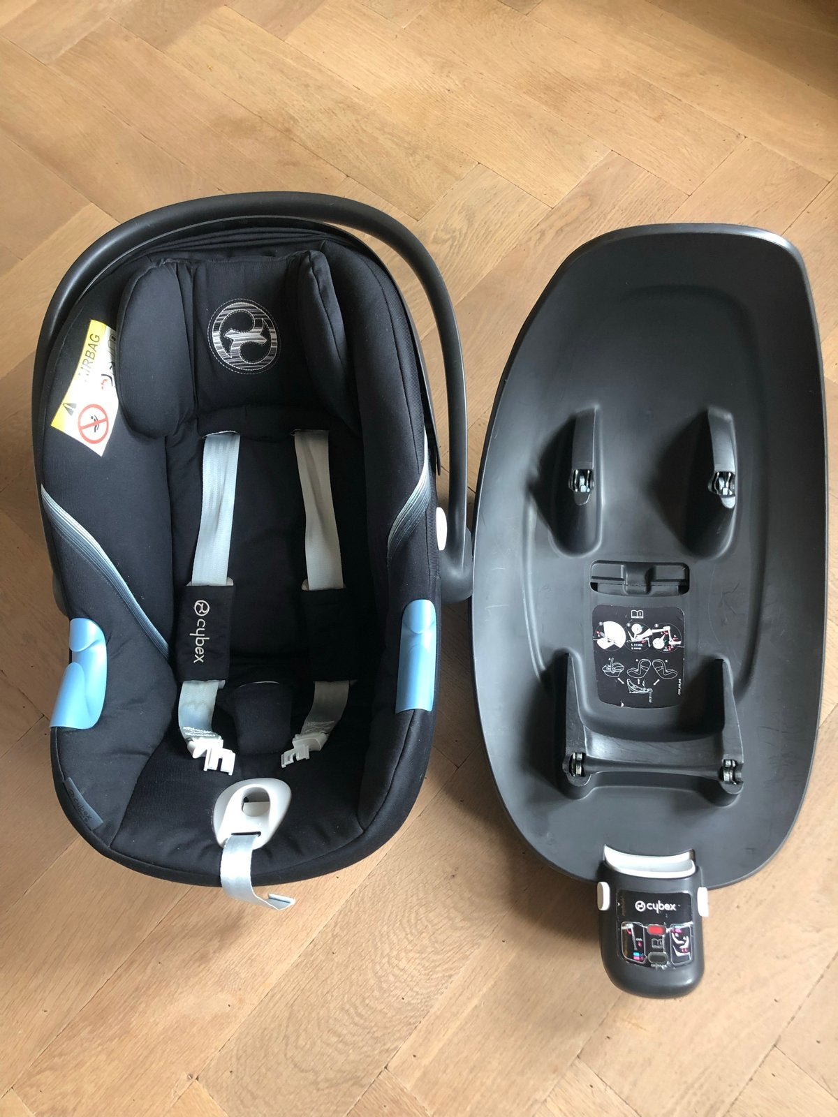 Cybex Aton M i-Size autostoel met Base M Isofix, Kinderen en Baby's, Overige merken, Gebruikt, Isofix, 0 t/m 13 kg