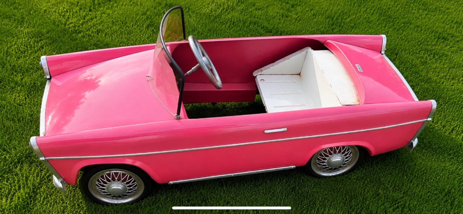 Torck belgie trapauto antiek Fiat A deluxe ! *UNIEK**🤩, Antiek en Kunst, Ophalen