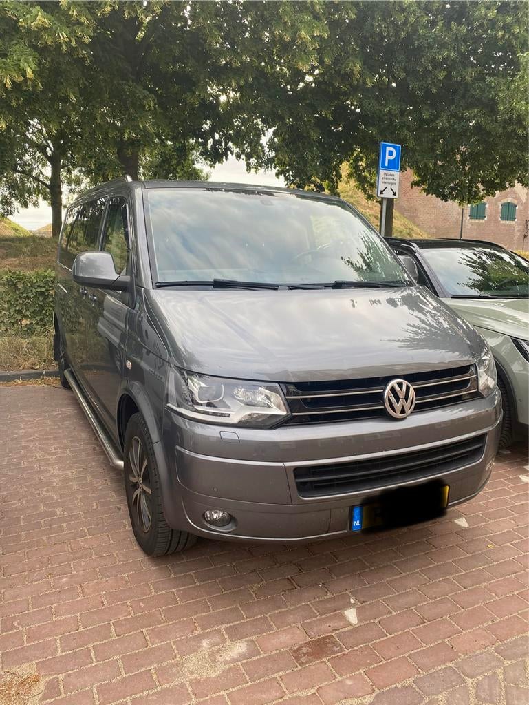 Camper VW Multivan 2015 ook 7 pers., Volkswagen, Diesel, Particulier, 5 tot 6 meter