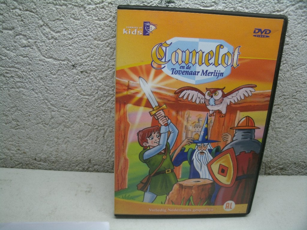 dvd 223k camelot en de tovenaar merlijn, Cd's en Dvd's, Alle leeftijden, Ophalen of Verzenden, Zo goed als nieuw, Amerikaans