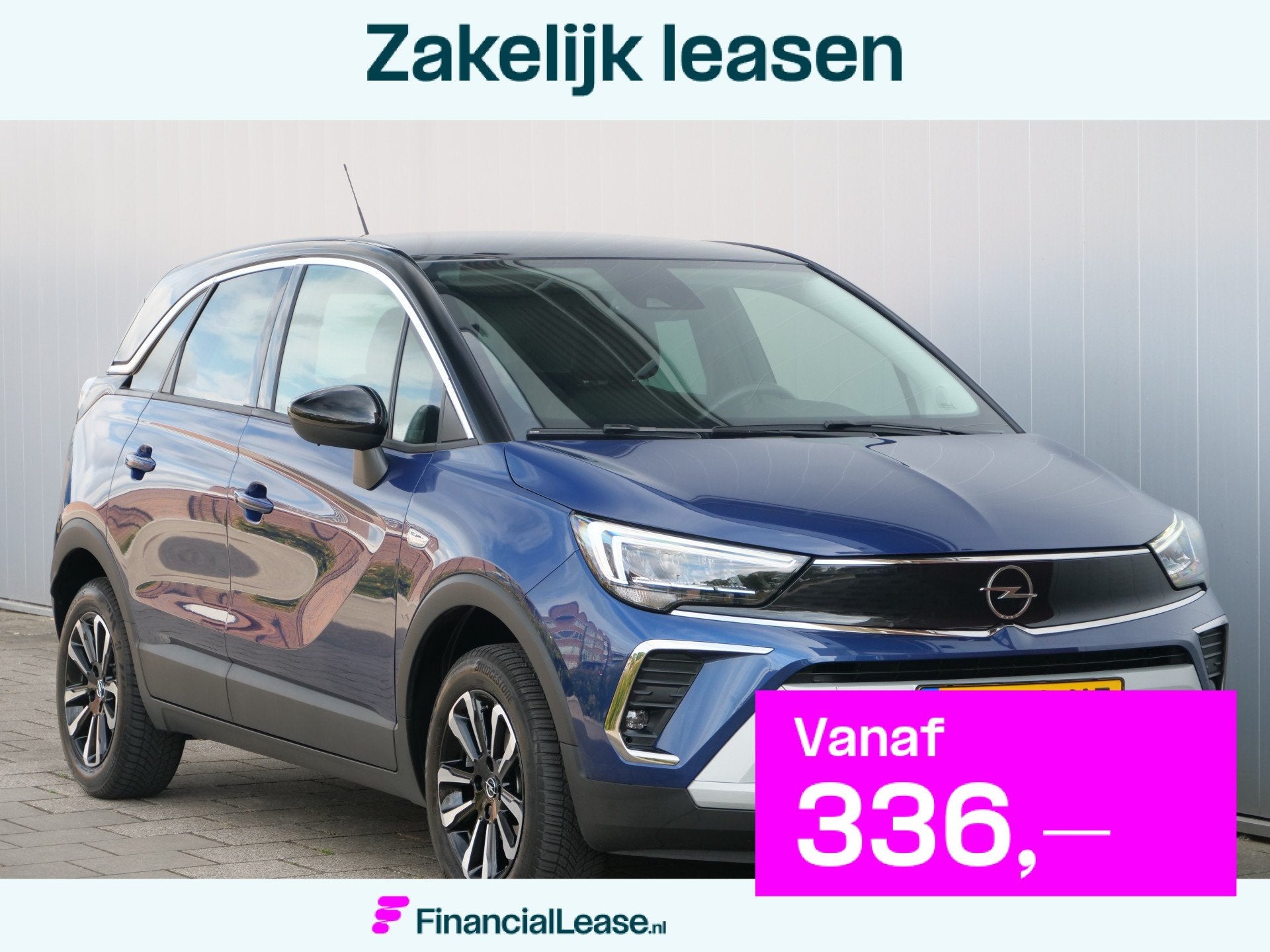 Opel Crossland 1.2 Turbo Elegance 131Pk Apple Carplay / Came, 840 kg, Gebruikt, Euro 6, 1199 cc