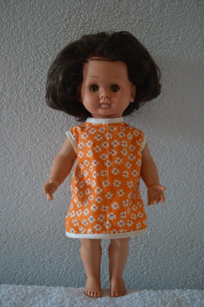 Mooie wildebras pop uit de jaren 1960 NR 1106, Ophalen of Verzenden, Zo goed als nieuw, Pop