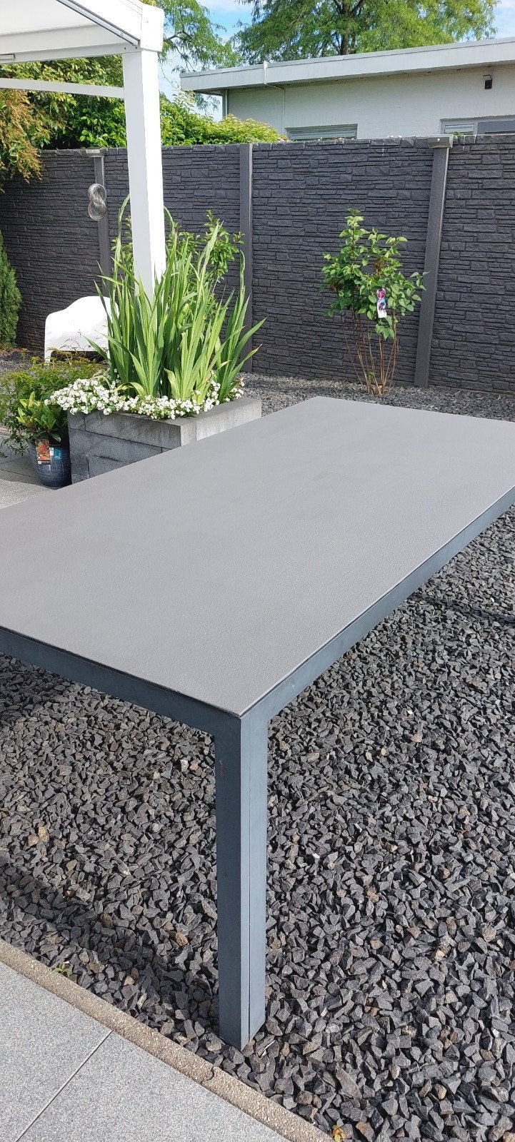 Gratis af te halen tuintafel 1 bij 2 meter., Doe-het-zelf en Verbouw, Platen en Panelen, Ophalen, Gebruikt