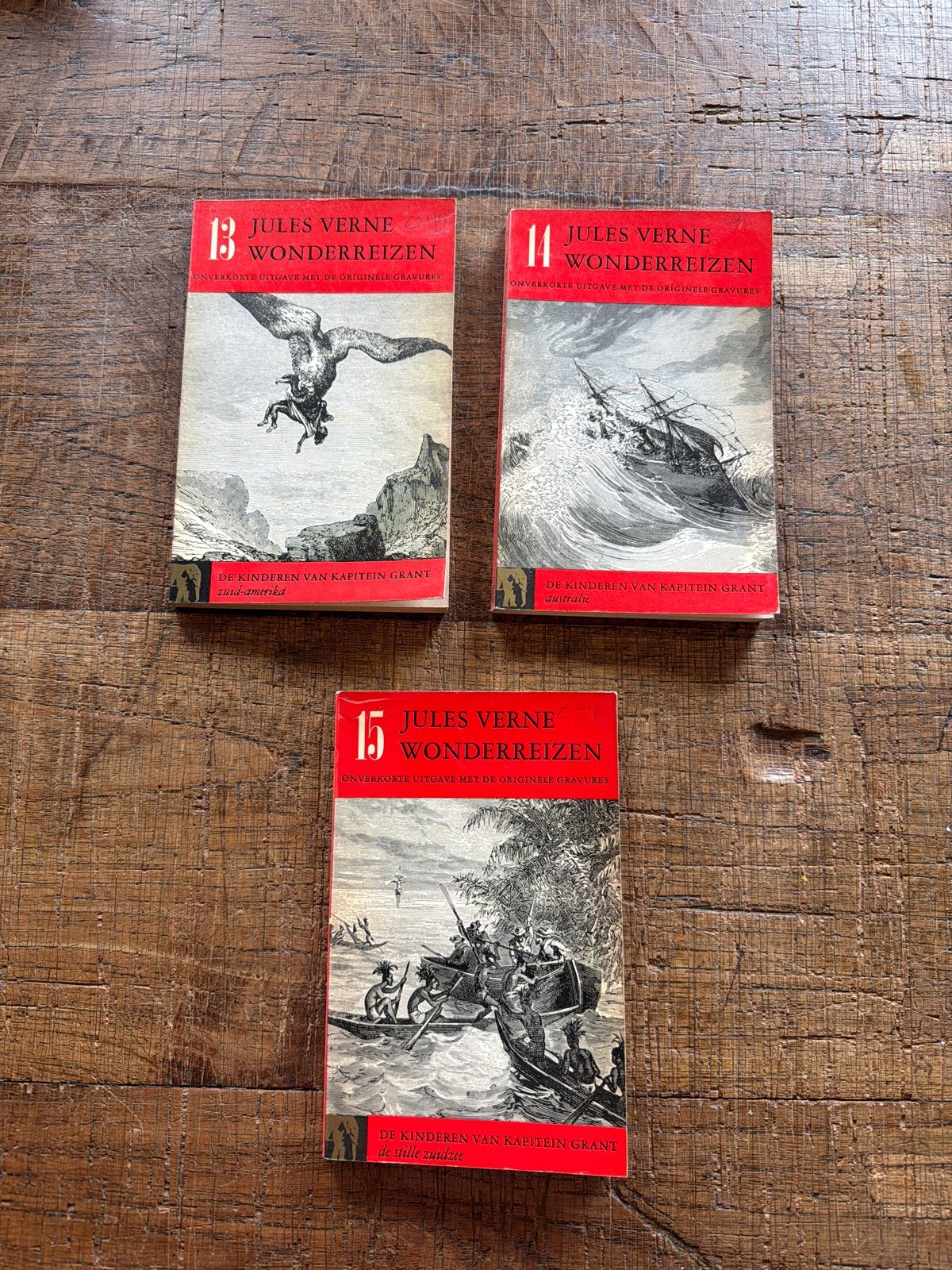 Jules Verne Wonderreizen - De Kinderen van Kapitein Grant, Ophalen of Verzenden, Gelezen, Nederland