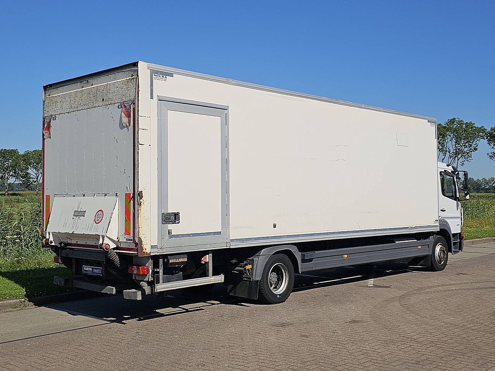 MERCEDES-BENZ ATEGO 1224, Automaat, 238 pk, Euro 6, Wit