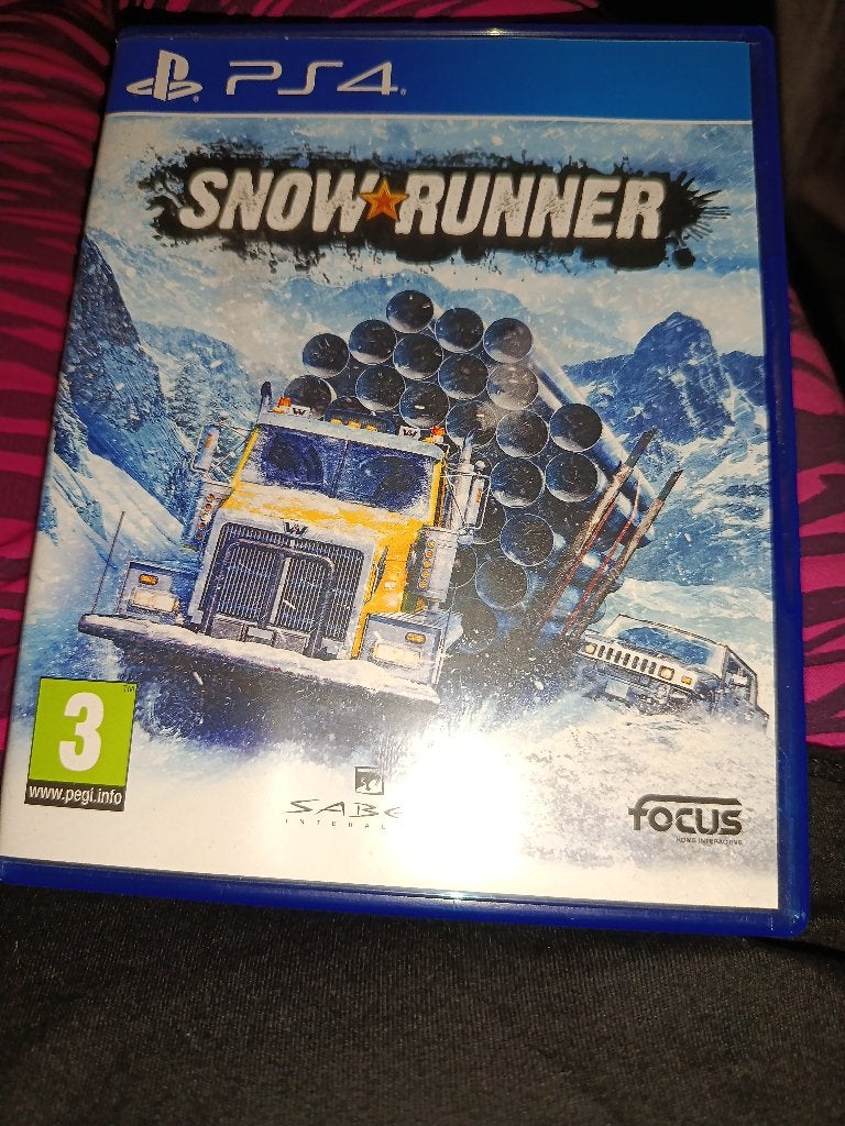 Ps 4 Snow runner, 1 speler, Ophalen of Verzenden, Zo goed als nieuw, Vanaf 3 jaar
