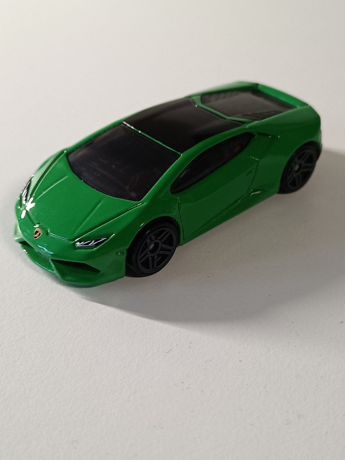 Hot Wheels Lamborghini Huracán LP 610-4 groen, Ophalen of Verzenden, Zo goed als nieuw