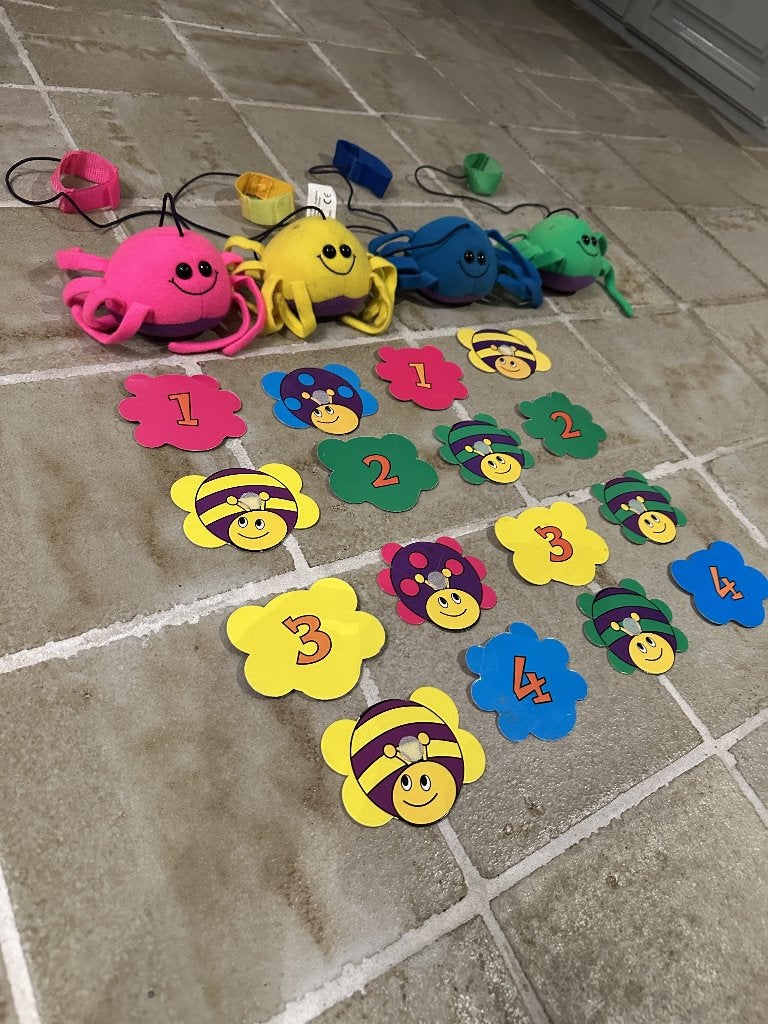 Spel springy spiders, educatief spel, Ophalen of Verzenden