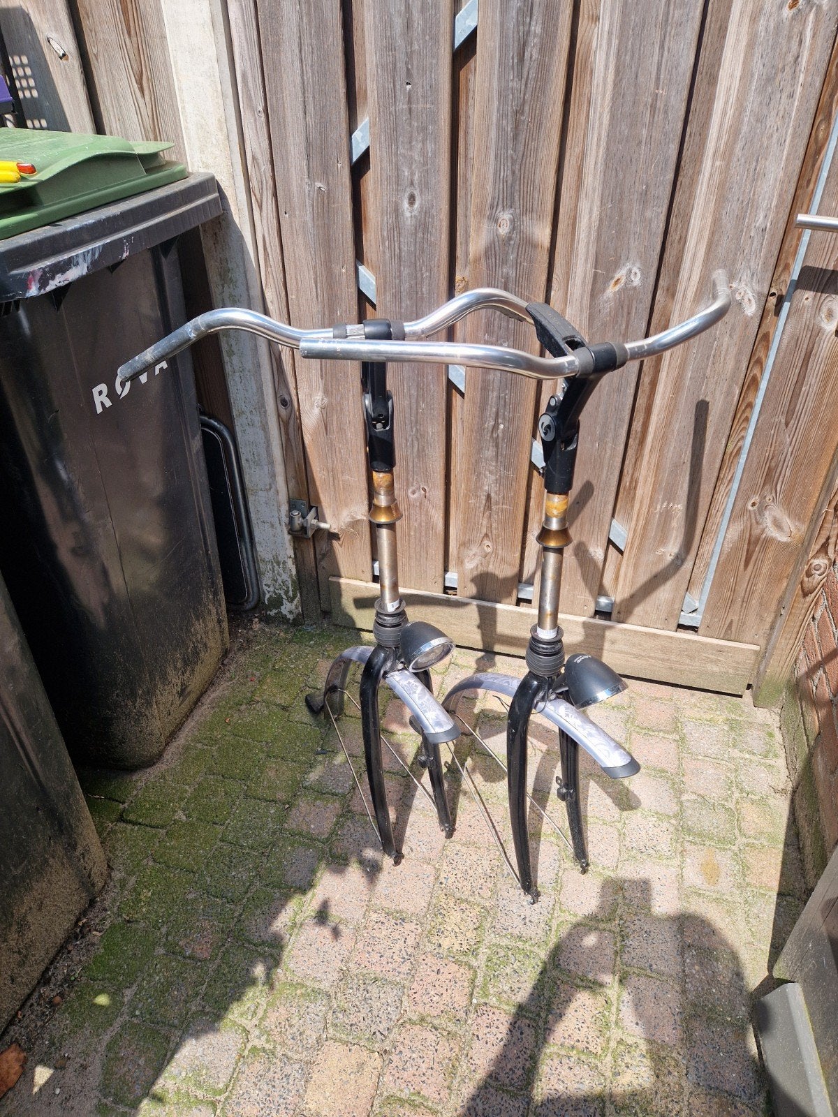 fiets onderdelen, Fietsen en Brommers, Ophalen, Kunststof, Stadsfiets, Gebruikt