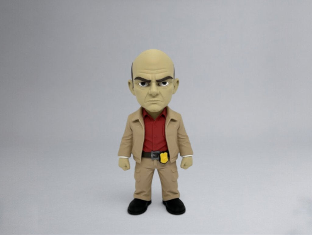 Hank Schrader – DEA Agent Figurine – 30 cm, Ophalen of Verzenden, Nieuw, Mens