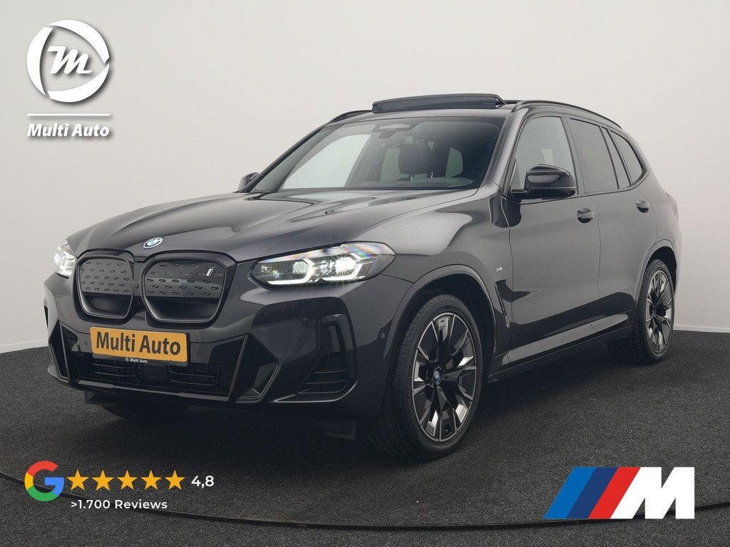 BMW iX3 M Sport 80 kWh 286pk Dealer O.H. | Panodak | Adaptiv, Achterwielaandrijving, Gebruikt, 80 kWh, 2155 kg
