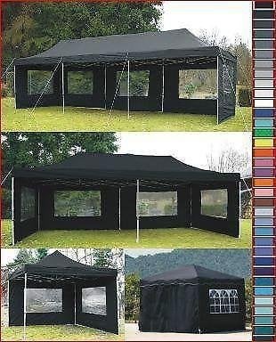 Profi Easy-Up Vouwpaviljoen Vouwtent Partytent 3x9,3x6,3x3m, Tuin en Terras, Partytenten, Opvouwbaar, Partytent, Nieuw, Ophalen of Verzenden