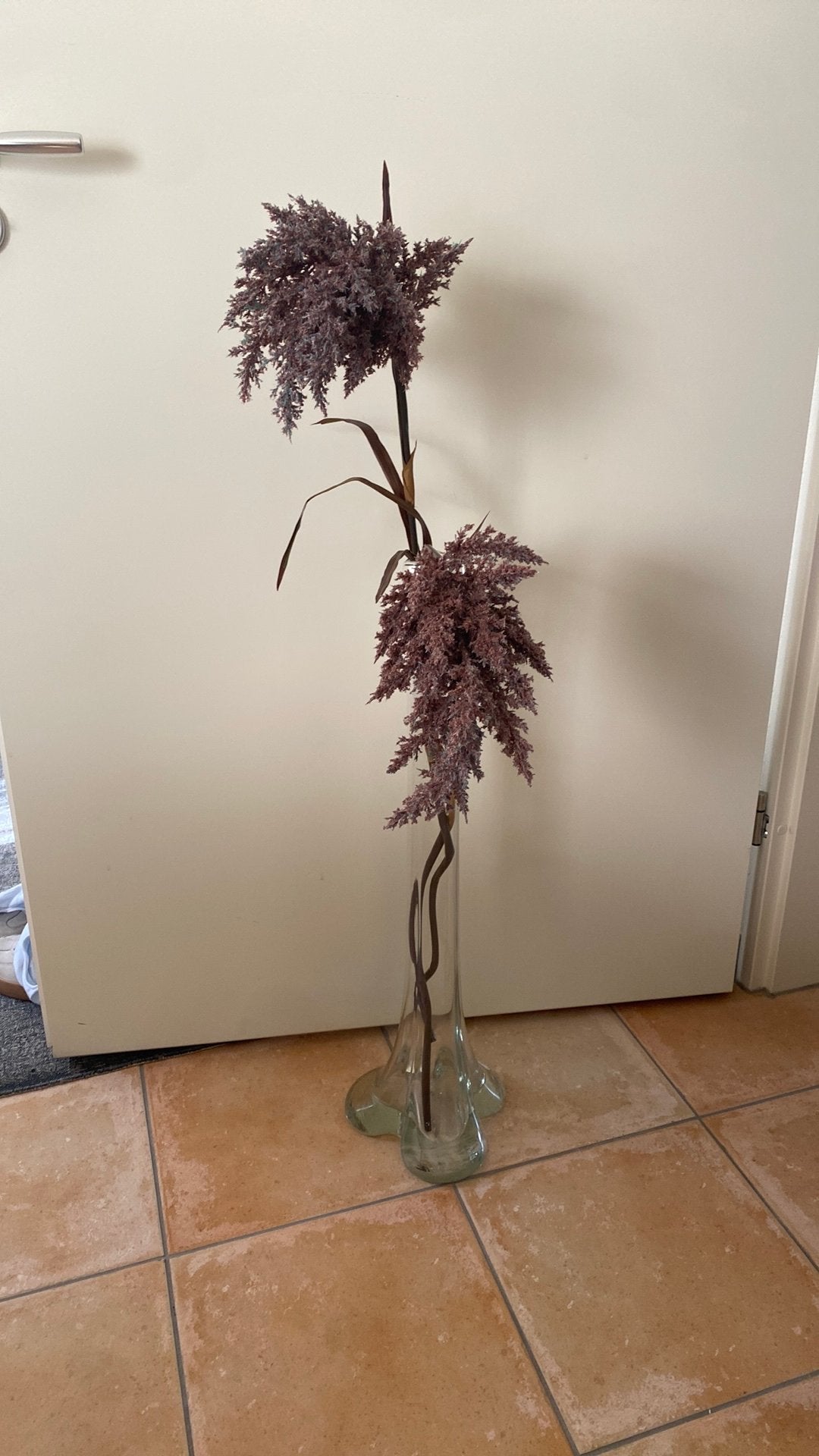 Glazen vaas 70cm, Ophalen, Nieuw