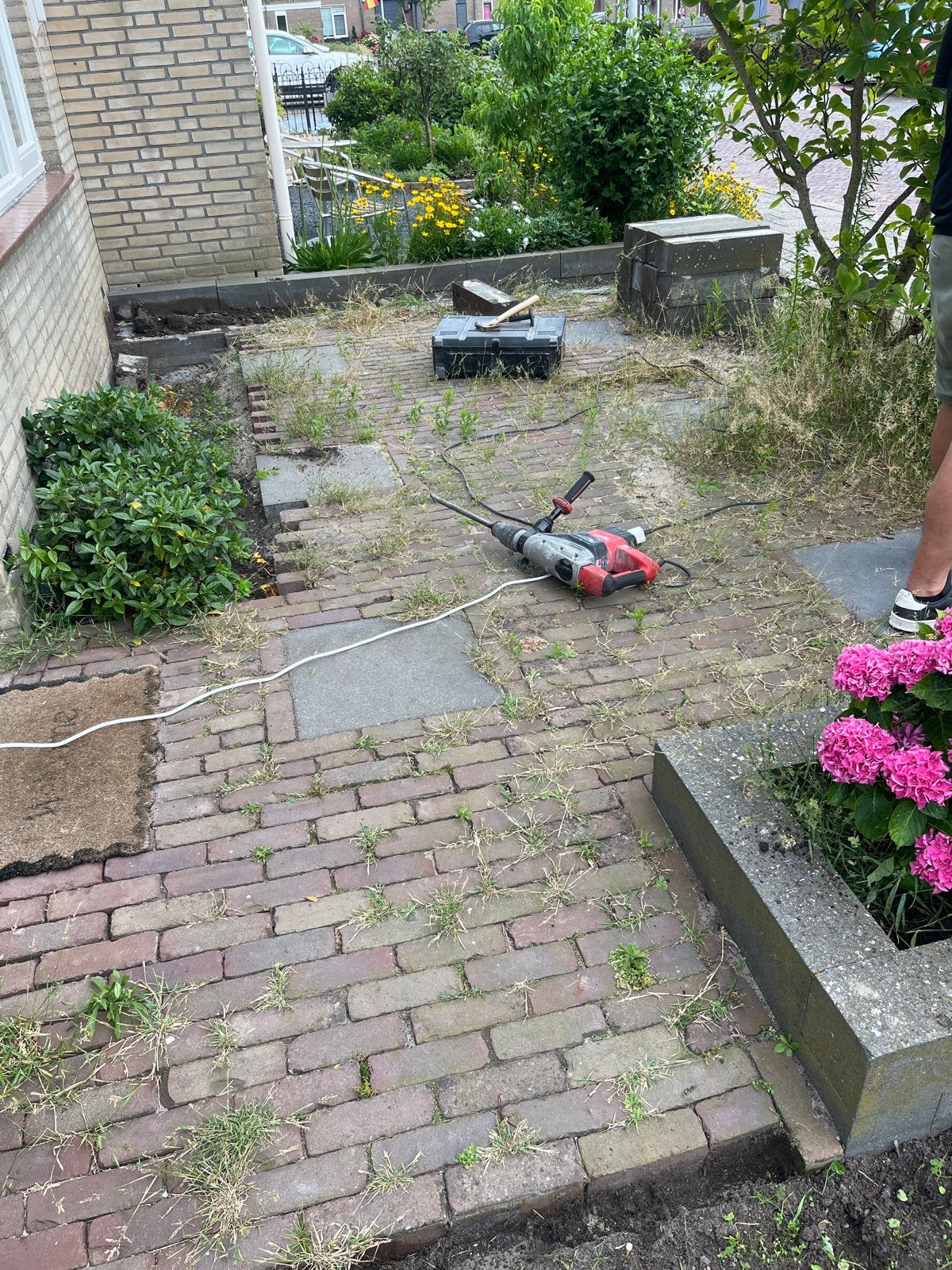 Klinkers, Ophalen, Gebruikt, Beton, Klinkers