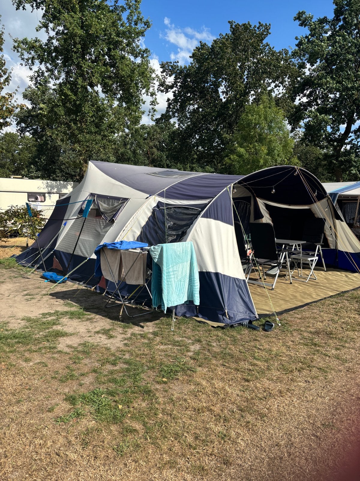 Jamet Rondo XL Panorama 123 Systeem Easy Acces vouwwagen, Ophalen, Blauw, Aanwezig, Jamet