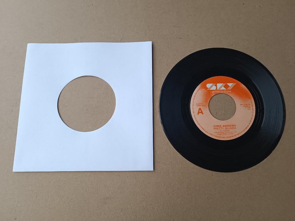 7" Single: Chris Andrews - Pretty Belinda (1982), Cd's en Dvd's, Verzenden, Gebruikt, 7 inch, Pop