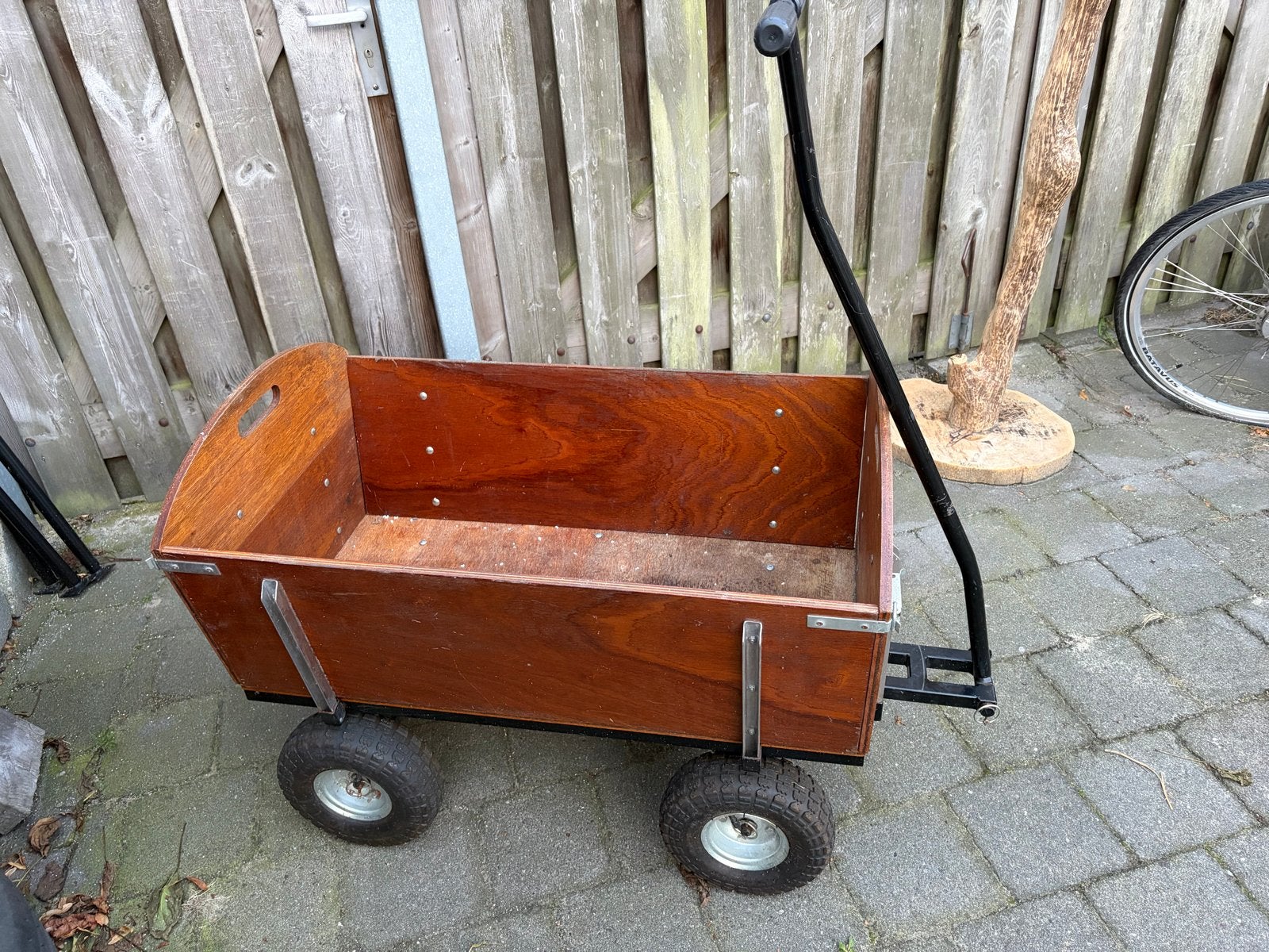 Degelijke Bolderkar - Volledig Demontabel Stalen Frame, Ophalen, Gebruikt