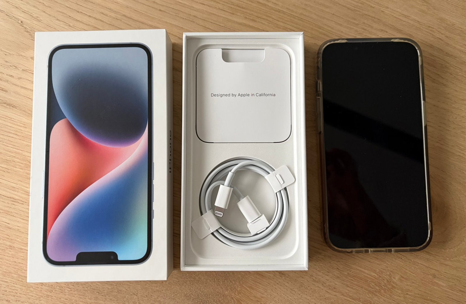 iPhone 14, kleur blauw, Ophalen, 128 GB, Blauw, Zo goed als nieuw
