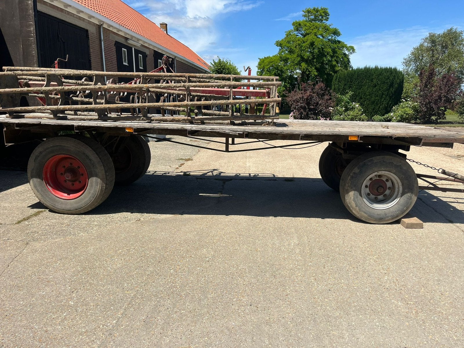 Stro wagen met kenteken, 100 liter of meer, Ophalen, Gebruikt, Transportkar