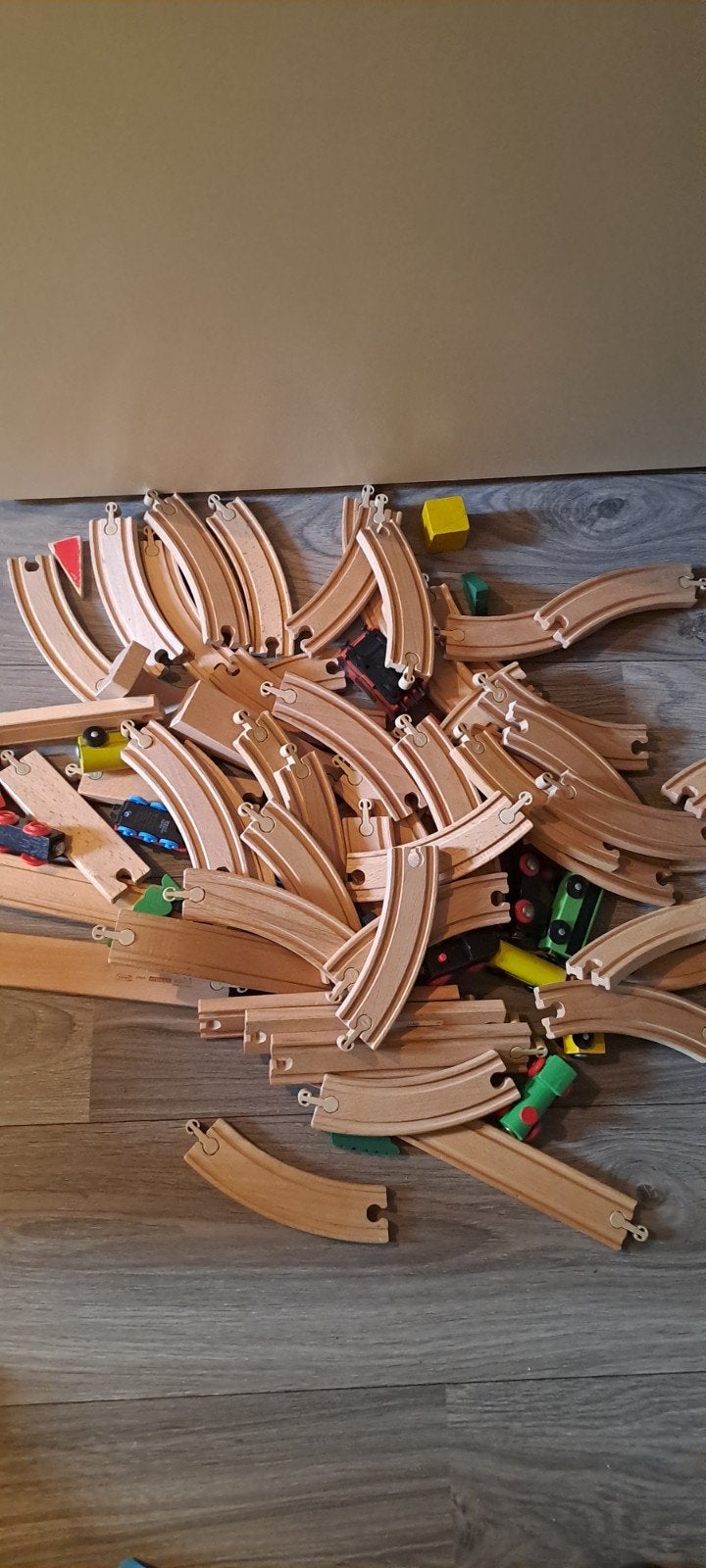 treinrails, Ophalen