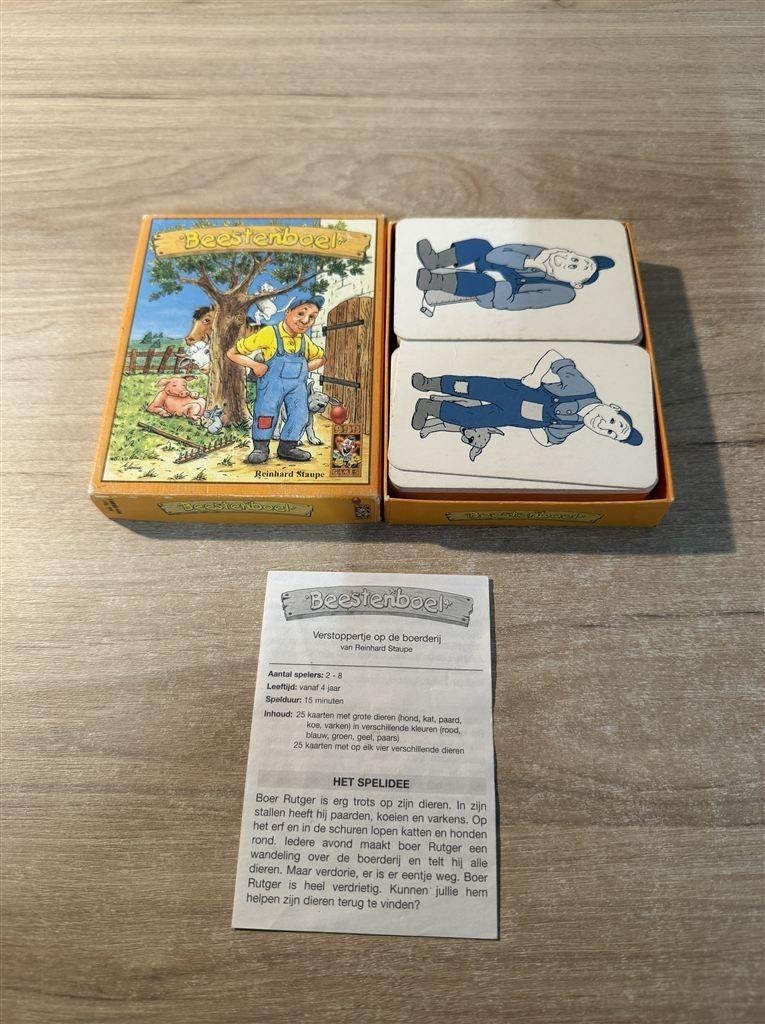 beestenboel - 999 games - s6425, Hobby en Vrije tijd, Gezelschapsspellen | Bordspellen, Verzenden, Zo goed als nieuw