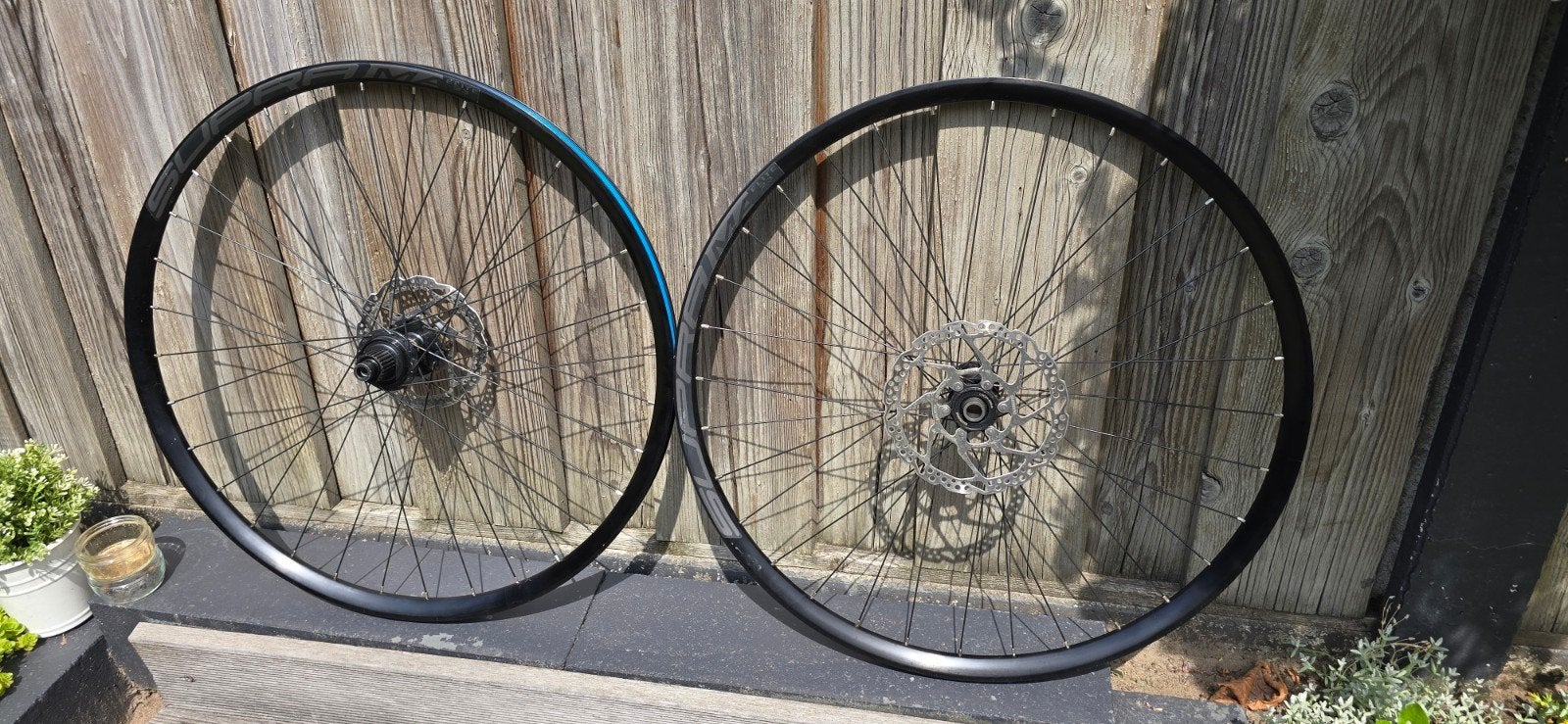 Wielset 29 inch met schijfremmen, Onbekend, Elektrische fiets, Zo goed als nieuw, Aluminium