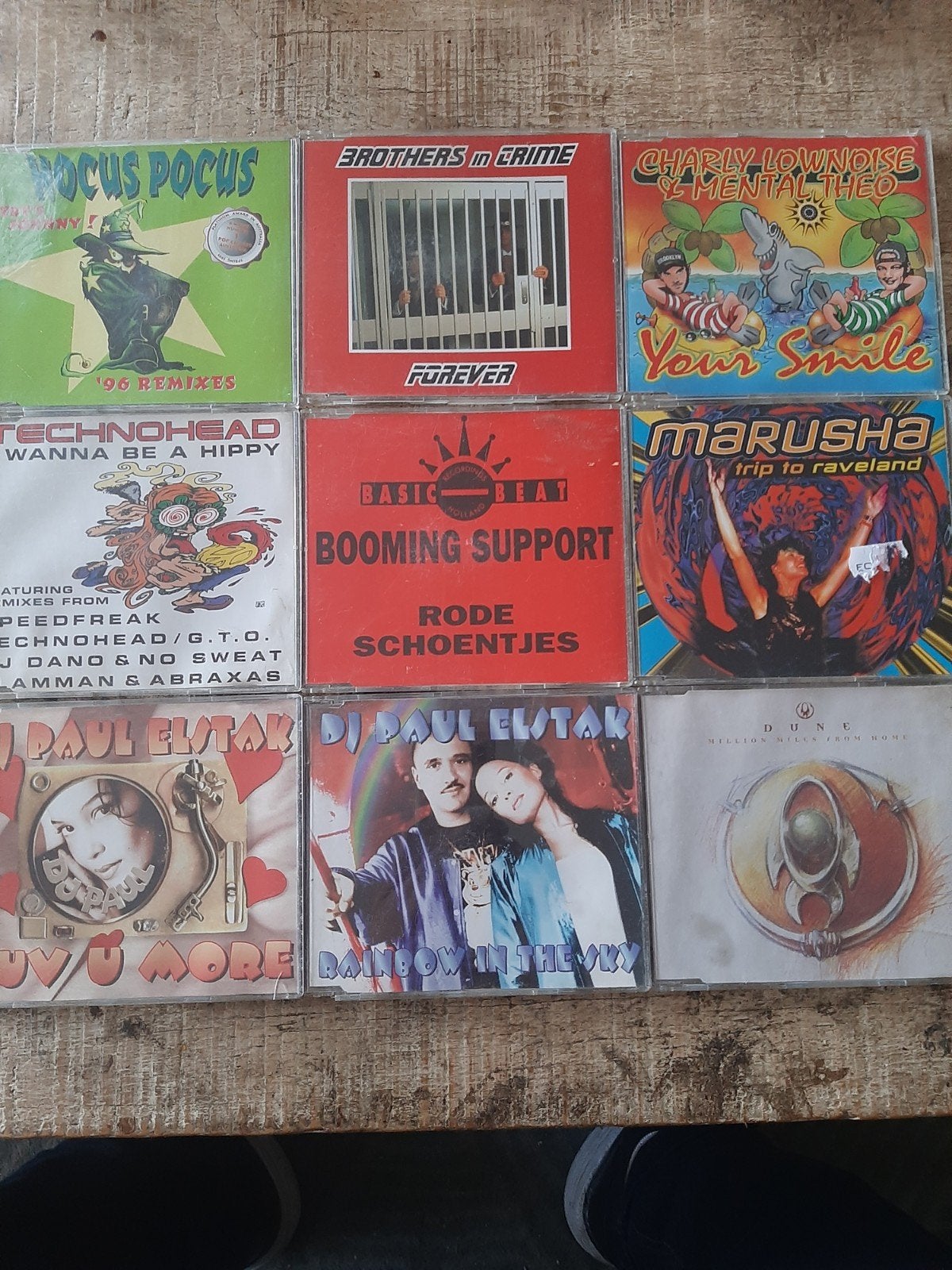 10 CD Maxi Singles Hardcore & Happy Hardcore - Krasvrij, Ophalen of Verzenden, Zo goed als nieuw, Overige genres